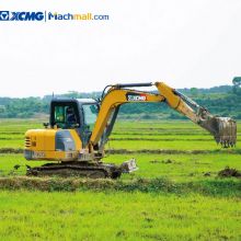 XCMG Official Mini Excavators Machine XE60D 6t Crawler Digger 6 Ton Small Mini Excavator