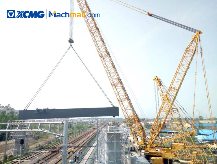 XCMG factory 800 ton track crawler crane XGC800 for sale