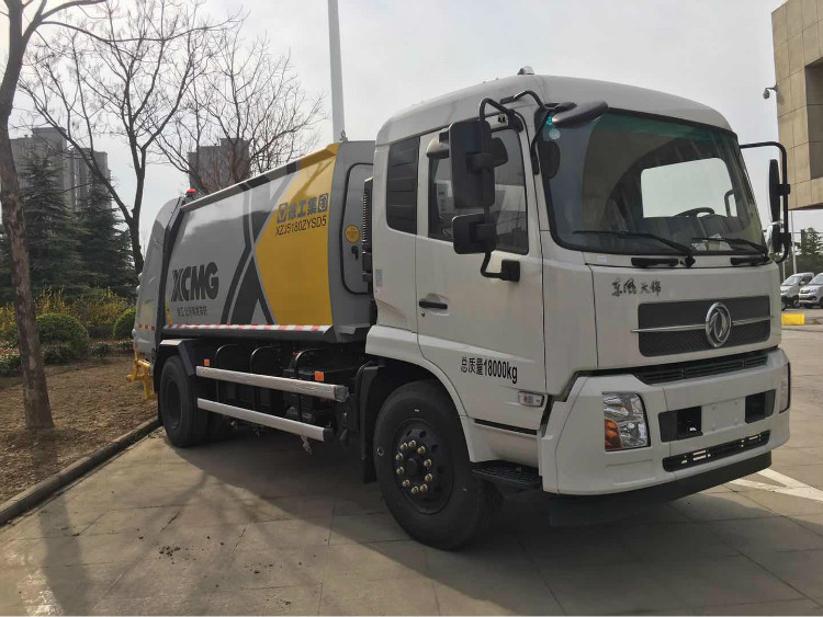 XCMG 8 ton Electric Garbage Compactor Truck for sale