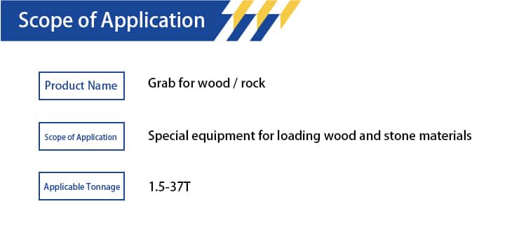 XCMG 3.5T JXZ02 Grab for Wood 819965966