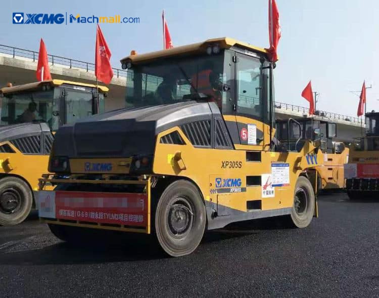 XCMG factory 30 ton pneumatic tyre road roller XP305S for sale