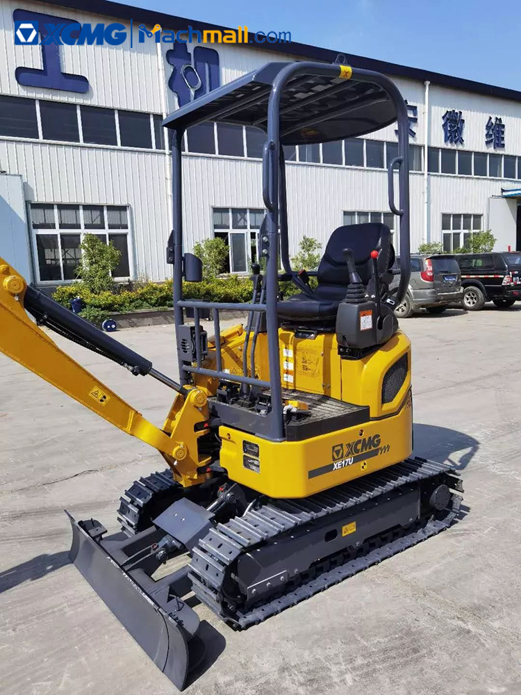 XCMG 2 ton mini crawler excavator XE17U for sale