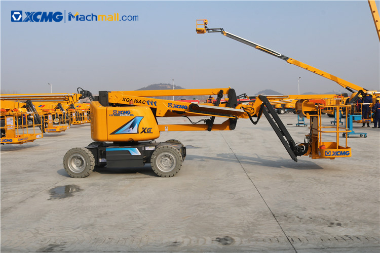 XCMG 16 ton articulated lift platform XGA16AC with PDF catalog price