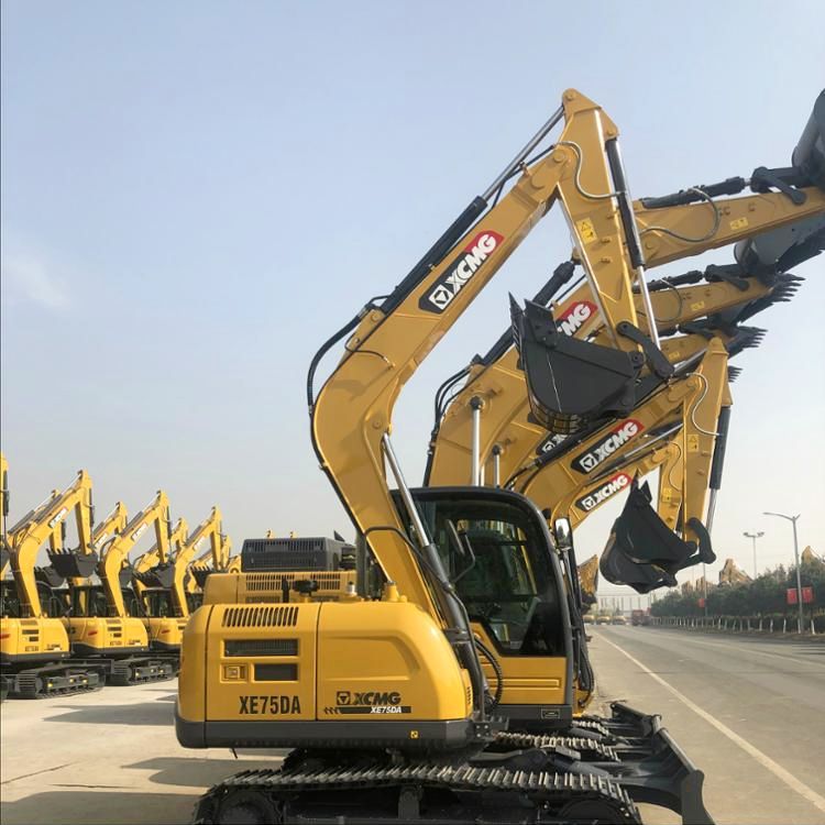 7.5 ton XCMG crawler excavator XE75DA price