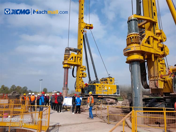 XCMG Brands 1200kN·m Rotary Drilling Rig Machine XR1200E price