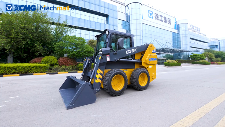 XCMG official 1 ton mini skid steer loader XC750K price