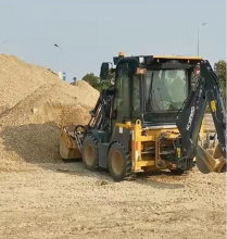 XCMG Official Mini Backhoe Loader Xc8-S0750 Retroexcavadora Excavator Loader