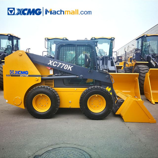 1 ton XCMG mini skid loader XC770K for sale