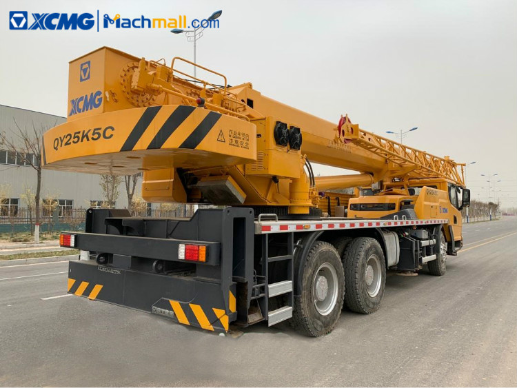 XCMG manufacturer 25 ton small mobile truck crane QY25K5C price