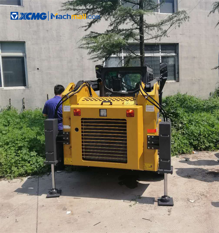 Chinese Wheel Crawler Skid Steer Loader with Tree Spade Attachments price