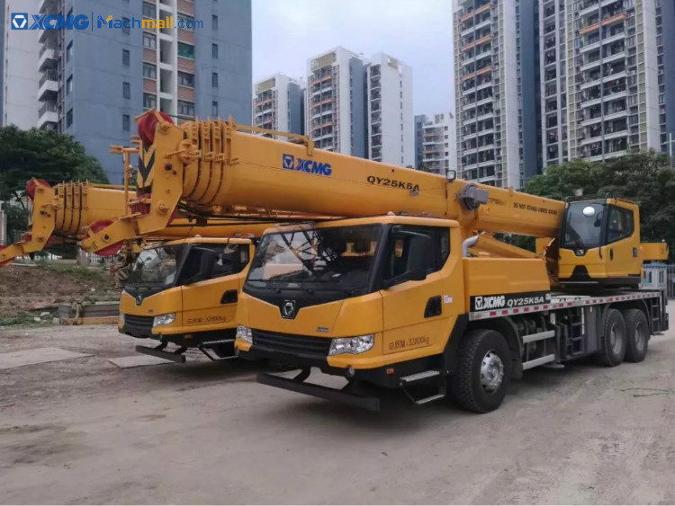 XCMG 25t 53m truck cranes QY25K5A for sale