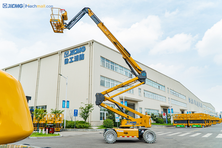 XCMG 20m crank arm mobile articulated towable trailer lift platform XGA20AC for sale