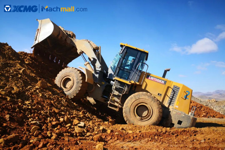 LW700KN loader machine | XCMG 226 kw 6 m3 7 ton wheel loader price