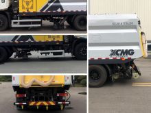 XCMG manufacturer 8 cbm dry road sweeper cleaning truck for sale
