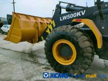 XCMG Used Loader Machine 5 Ton LW500KV Wheel Loader For Sale