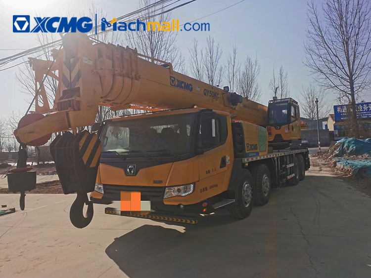 50 ton XCMG China new mobile truck crane QY50KC for sale