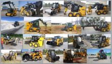 China Brands Skid Steer Loader with Post Hole Digger Attachment price