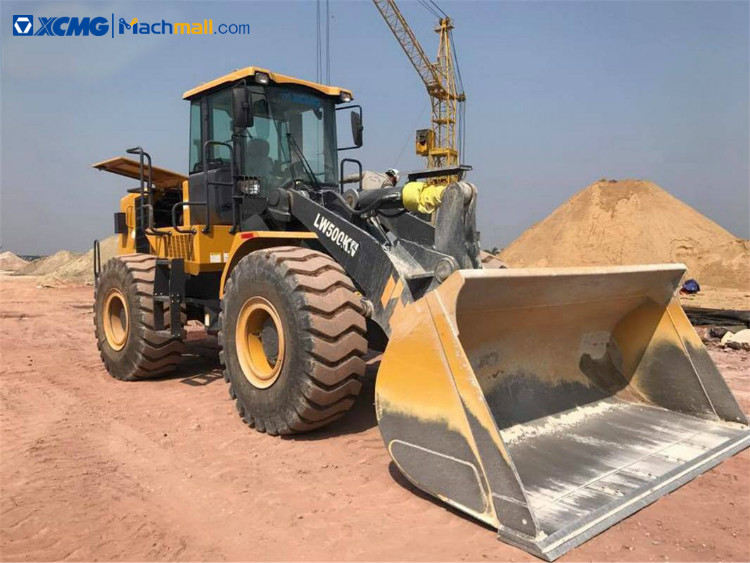 LW500KN front end loader prices | XCMG LW500KN 3 cubic meters 5 ton wheel loader for sale