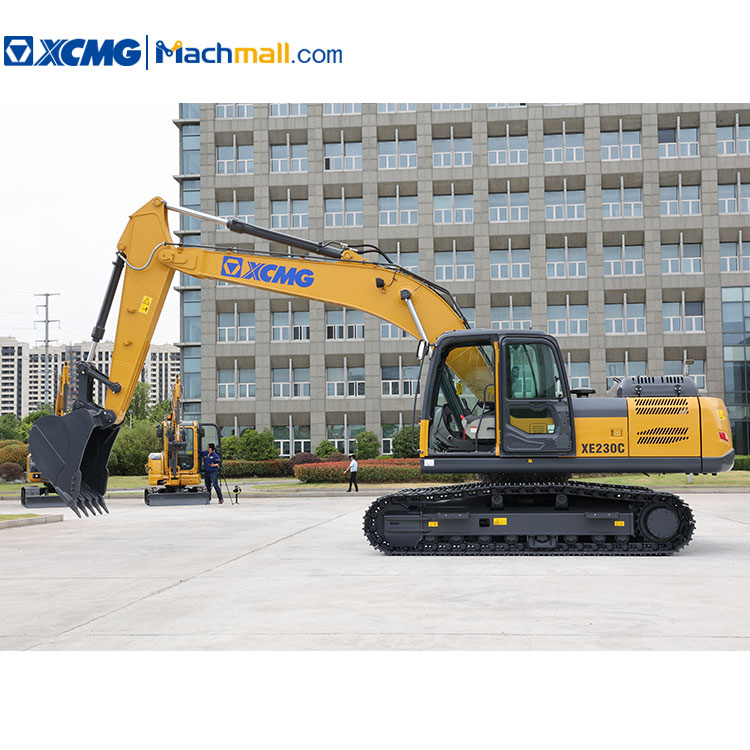 XCMG official hydraulic light weight excavator with overseas service XE230C