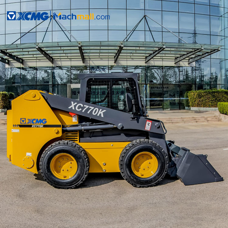 XCMG skid steer wheel loader 1 ton XC770K price