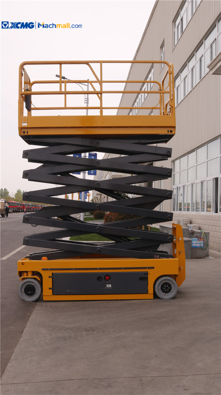 10m XCMG electric scissor lift platform XG1012DC for sale