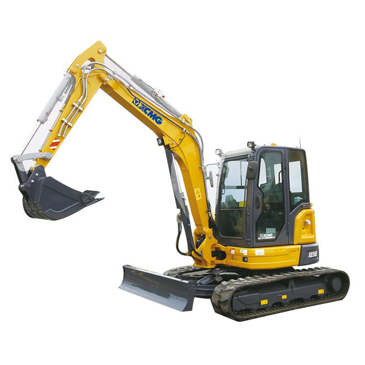 XCMG Official 5 Ton Mini Excavators XE55E China New Small Crawler Excavator With CE For Sale