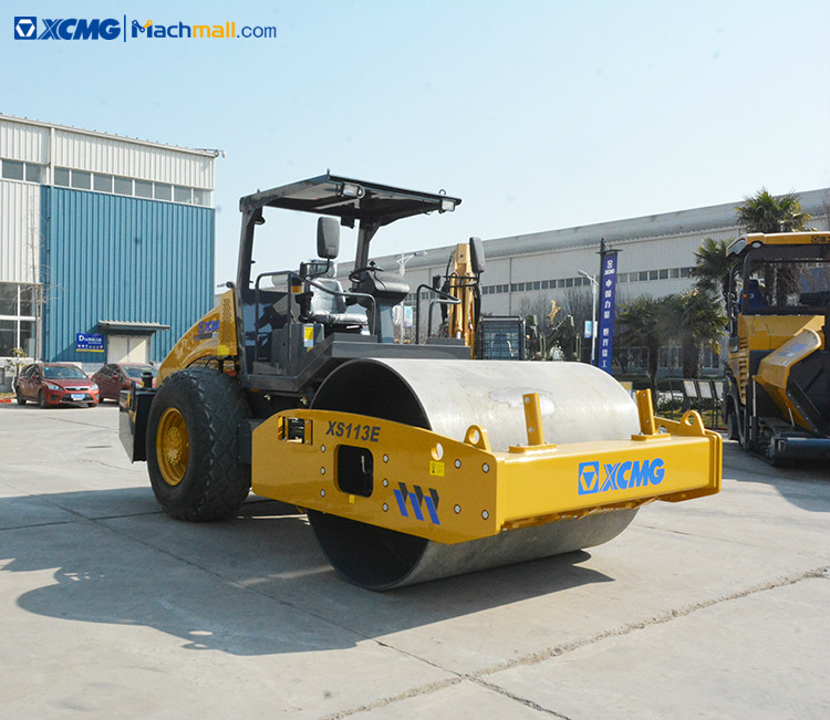 China XCMG cheap 10 ton vibratory road roller compactor XS113E price