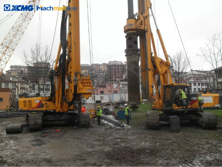 XCMG XR150DIII foundation drilling equipment 160kN 56m rotary drilling rig for sale