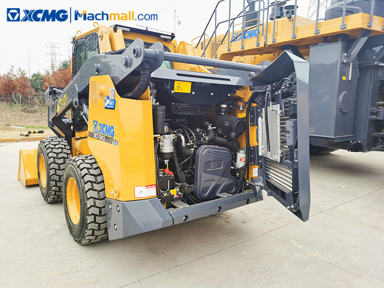 Chinese mini skid loader with skid loader attachment price