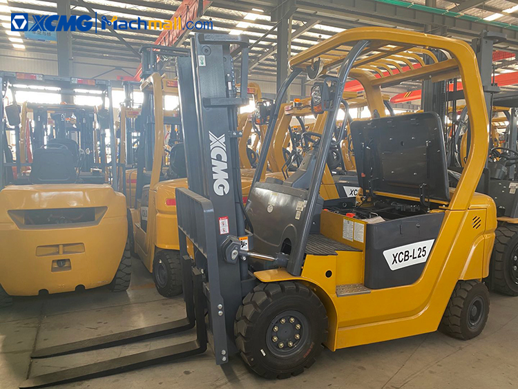 China XCMG brand new electric forklift XCB-L25 2.5 ton machinery for warehouse price