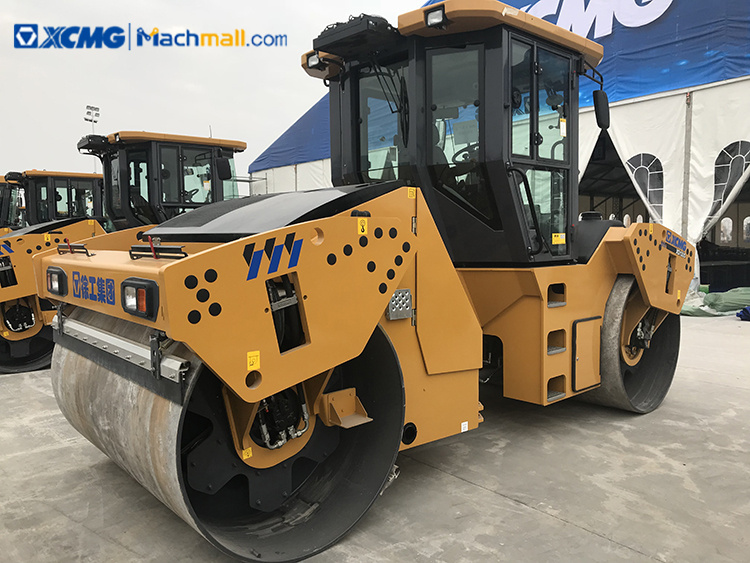 13 ton XCMG double drum vibratory road roller XD133S for sale