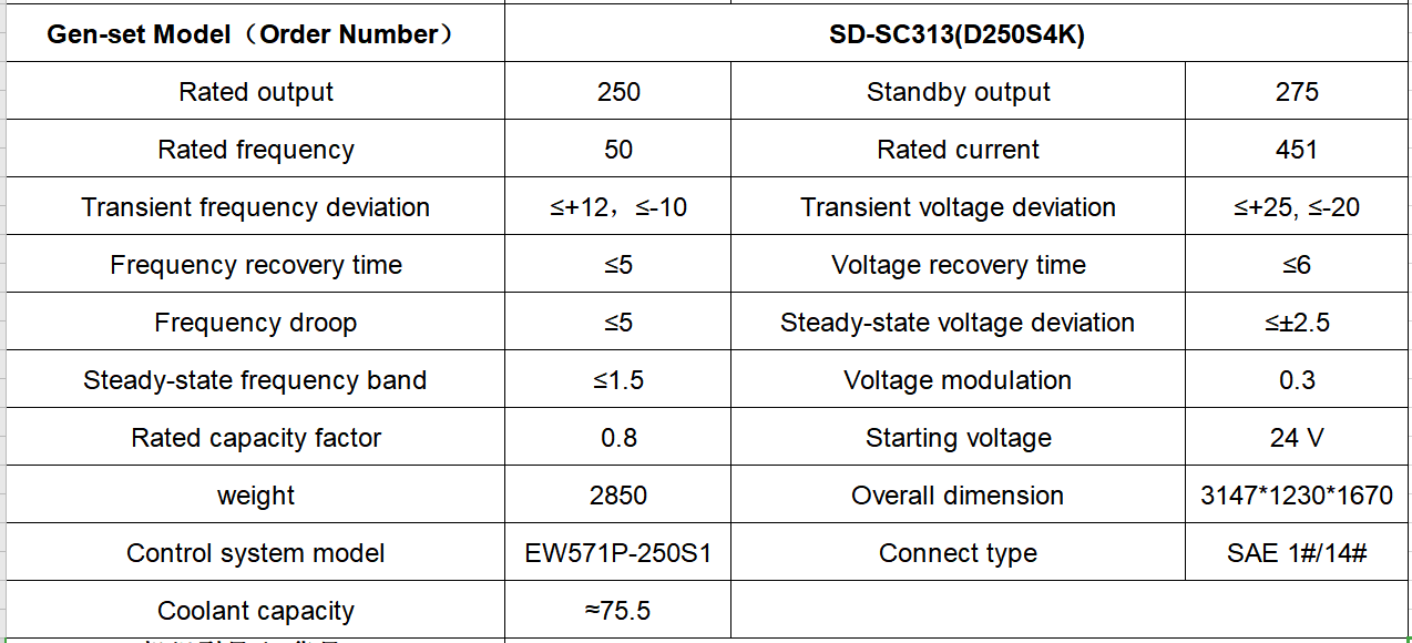 XCMG Official XCMG-SD-C DIESEL ENGINE GENERATOR for sale