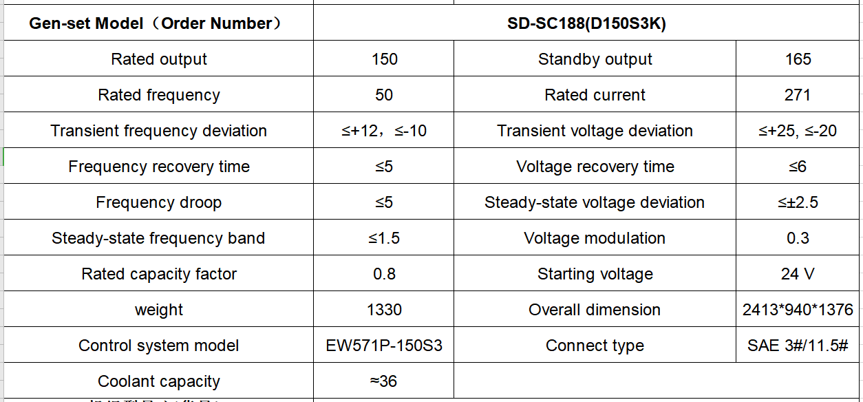 XCMG Official XCMG-SD-C DIESEL ENGINE GENERATOR for sale