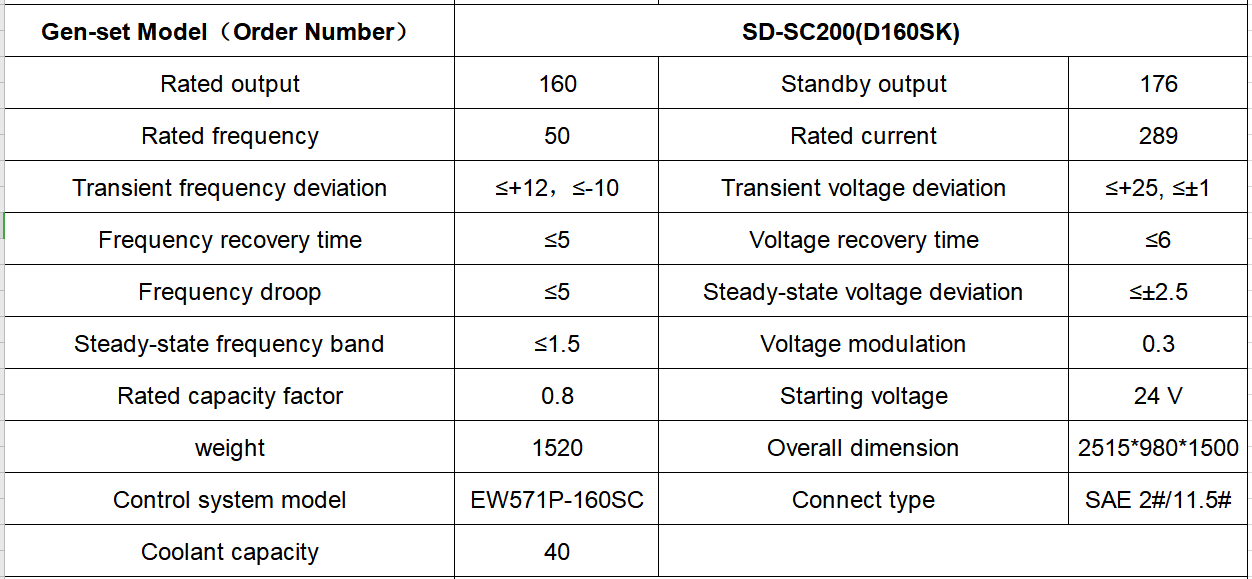 XCMG Official XCMG-SD-C DIESEL ENGINE GENERATOR for sale