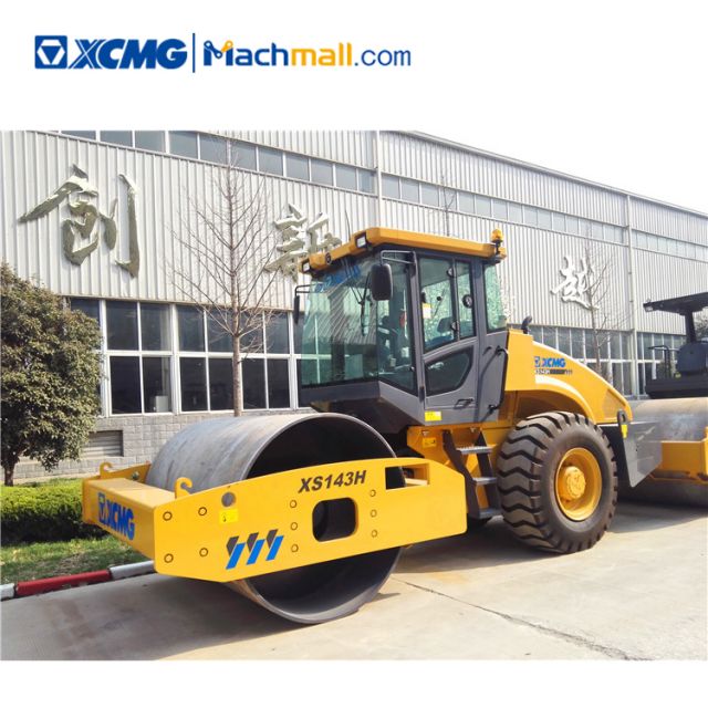 XCMG 14 tons soil compactor roller pad foot XS143JPD price