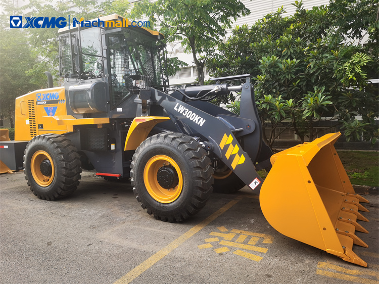 XCMG Manufacturer LW300KN 3 ton Front Loaders with Protective Cab Screen with good price