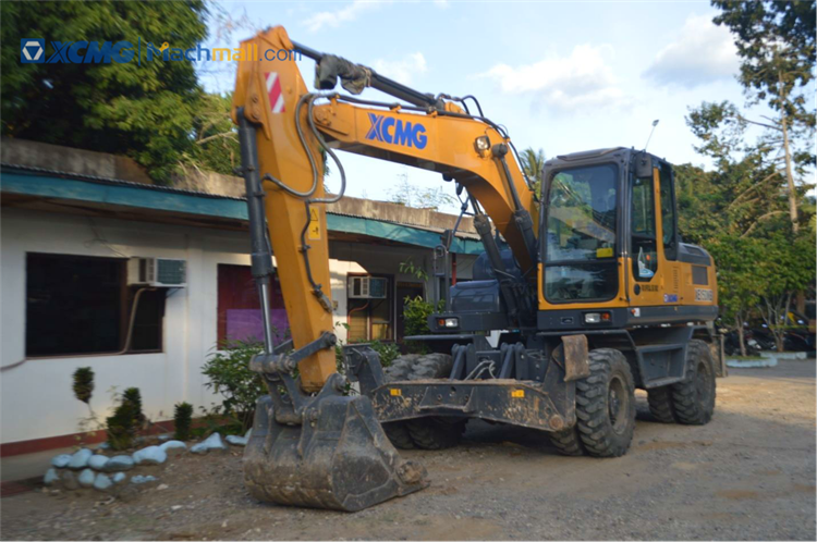 Wheeled Excavators | XCMG XE150WB 14 ton Excavator with Cummins Engine