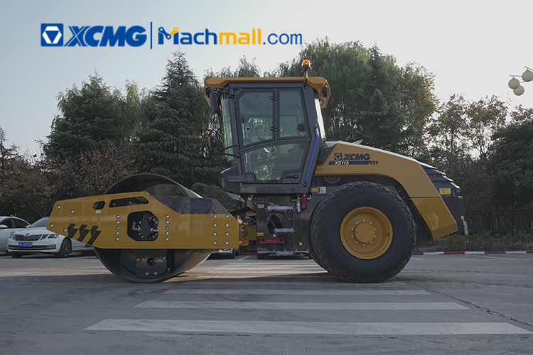 XCMG official 10 ton road roller XS115 with CE price