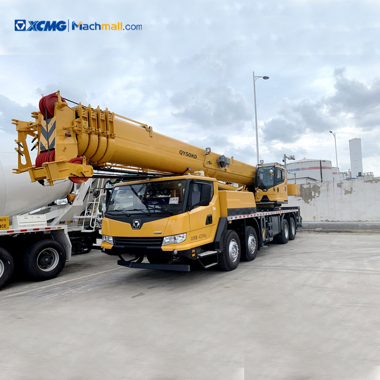 XCMG official 50 ton construction equipment crane QY50KD for sale