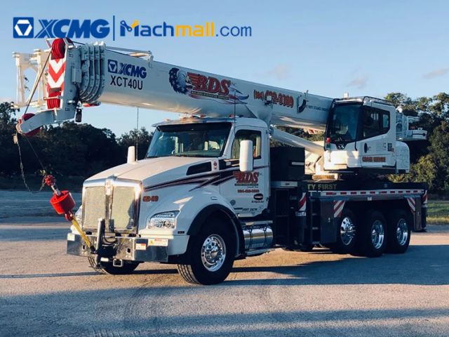 XCMG 40t truck crane XCT40U with US DOT certification price