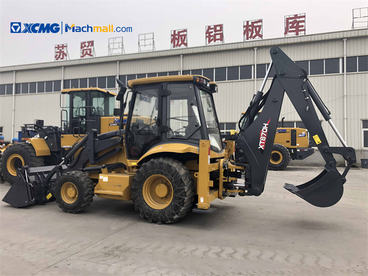 XCMG Load 2500kg 1m3 Backhoe Excavator Loader XT870H with 4in1 bucket price