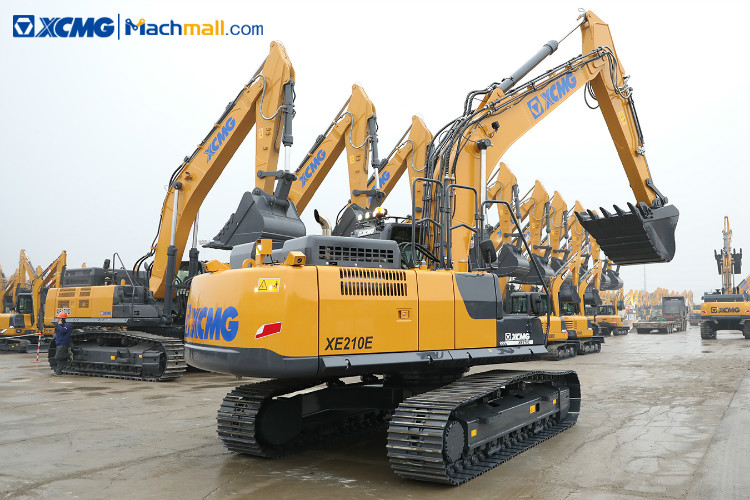 XCMG Official 20 Ton 210 Crawler Excavator With Pdf Specs