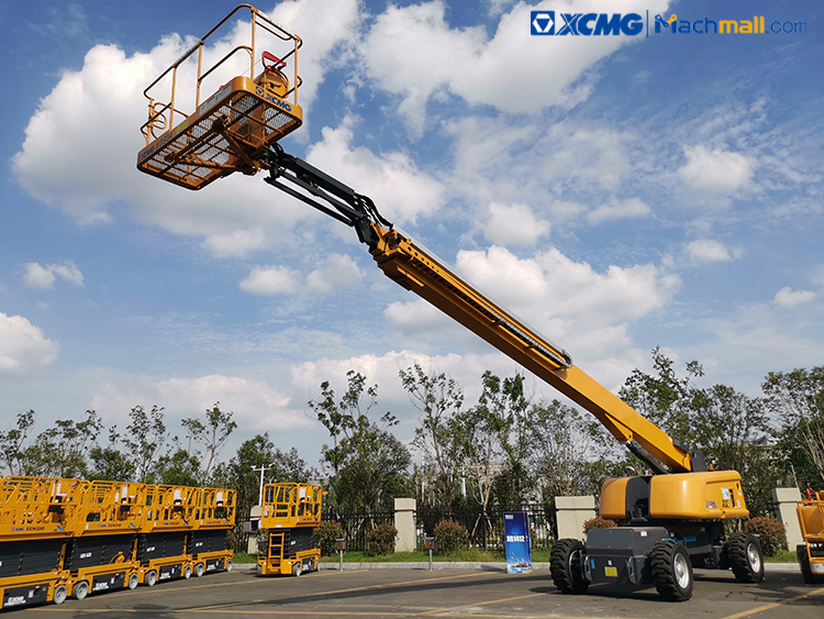 XCMG 34m hydraulic lifting platform XGS34 with PDF catalog for sale