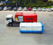 XCMG 12 cubic metre XZJ5160ZXXD5 hook lift garbage truck for sale