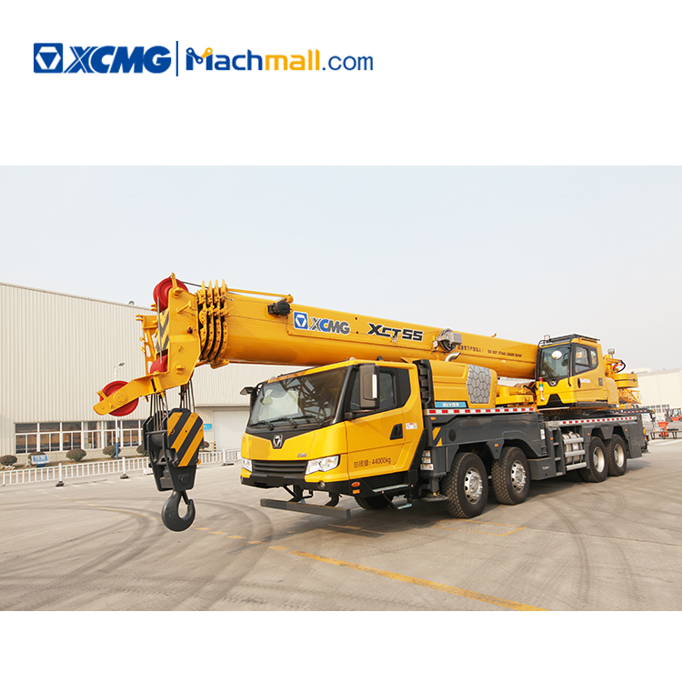 55 ton lifting truck crane XCT55 from XCMG