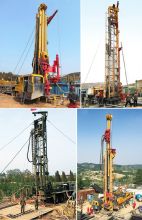 XCMG XSC20/1000 2000m Portable Trailer Mounted Deep Water Well Drilling Rigs