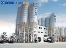 XCMG Official concrete batching plant 90 cubic meters HZS90V for sale