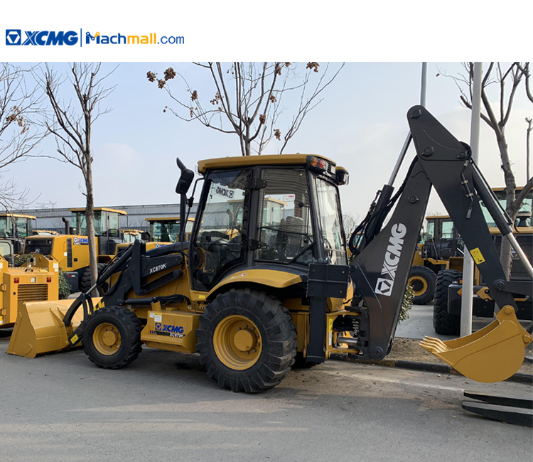 XCMG XC870K 2.5 ton new China tractor with loader and backhoe for sale