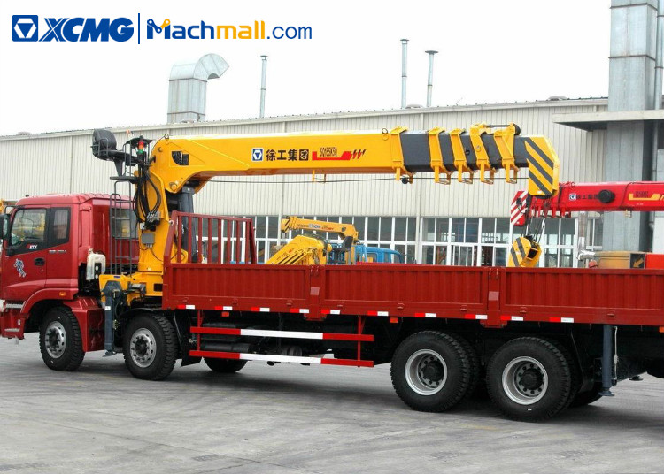 XCMG 8*4 16 ton hydraulic construction mobile truck with crane price