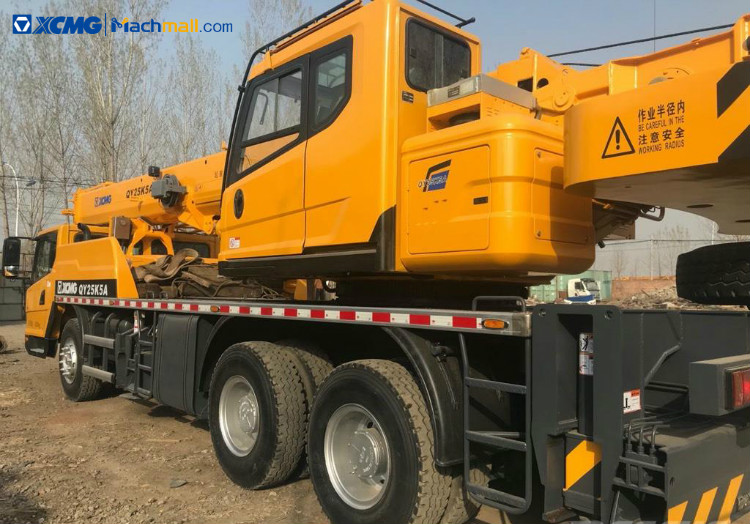 QY25K5A crane for sale - XCMG 53m 25t truck crane QY25K5A price